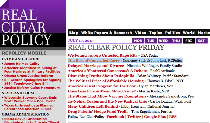 Concealed carry thesis image