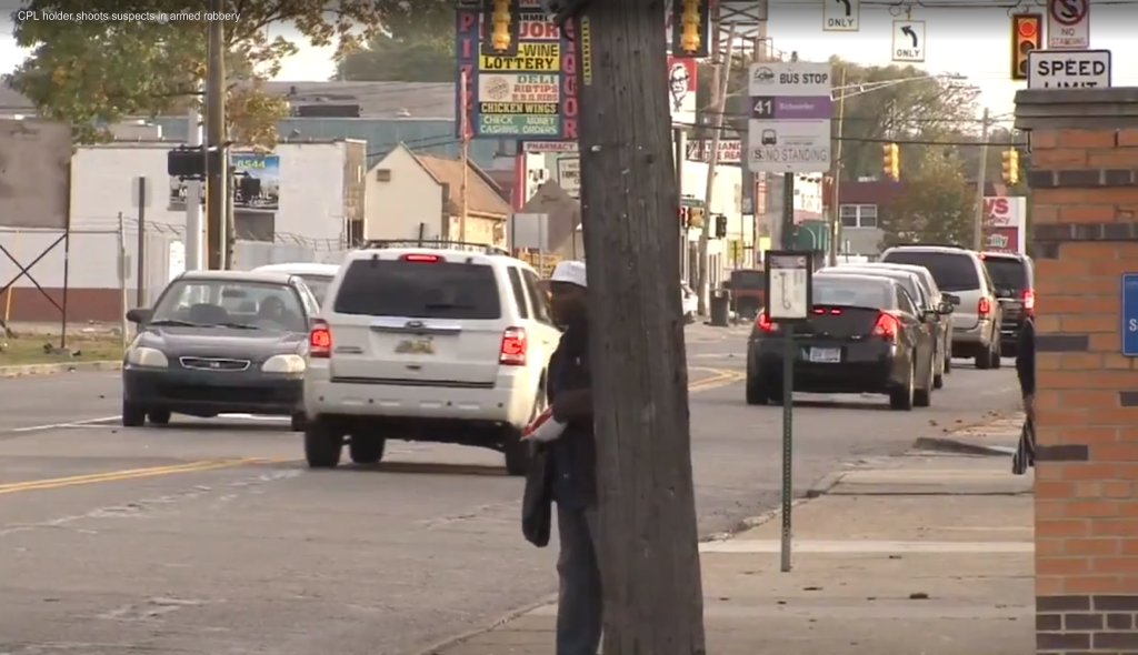 Detroit CPL holder defends himself against 3 robbers