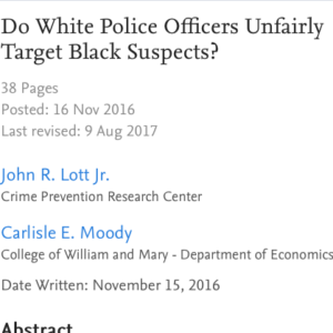 Revised our research on police shootings