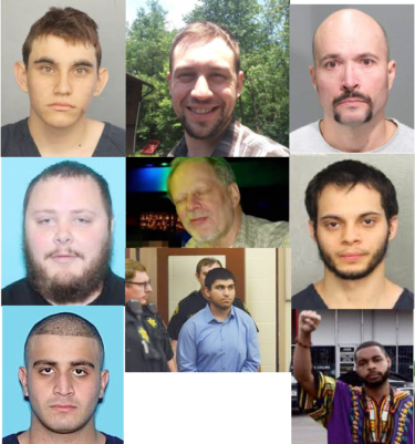 With the push to ban guns for those under 21 years of age, what share of Mass Public Shootings are done by those under age 21?