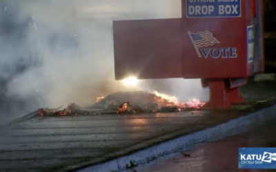 Why Ballot Drop Boxes are Dangerous: Hundreds of Ballots Destroyed in Fires