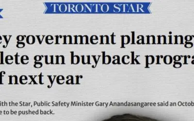 Canada’s gun buy program is a complete bust: Federal government confirms 25 guns collected from 16 participants in ‘buyback’ [confiscation] pilot