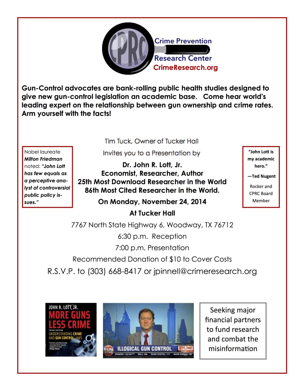 Turner Hall Invitation