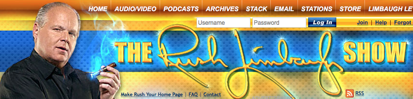 Rush Limbaugh Show Banner