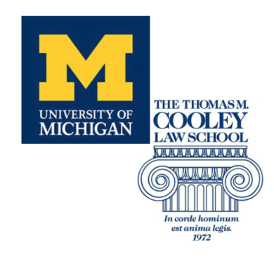 Talks on Wednesday at the University of Michigan and Cooley Law Schools