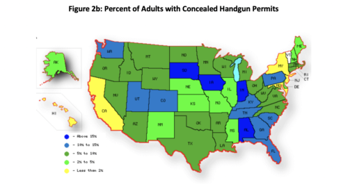 New Concealed Carry Report for 2019: 18.66 million permit holders despite 16 Constitutional Carry States, over 1.4 million more than last year