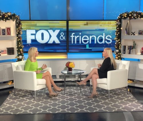 On Fox & Friends to discuss Nikki’s new book “Stalked and Defenseless”