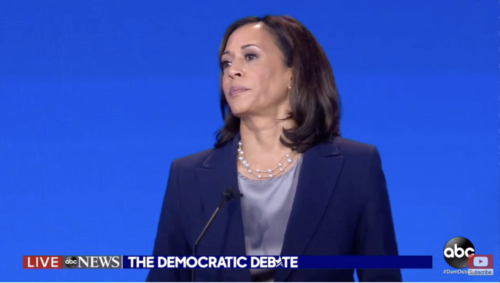 Kamala Harris on her ability as president to use an Executive Order to ban guns