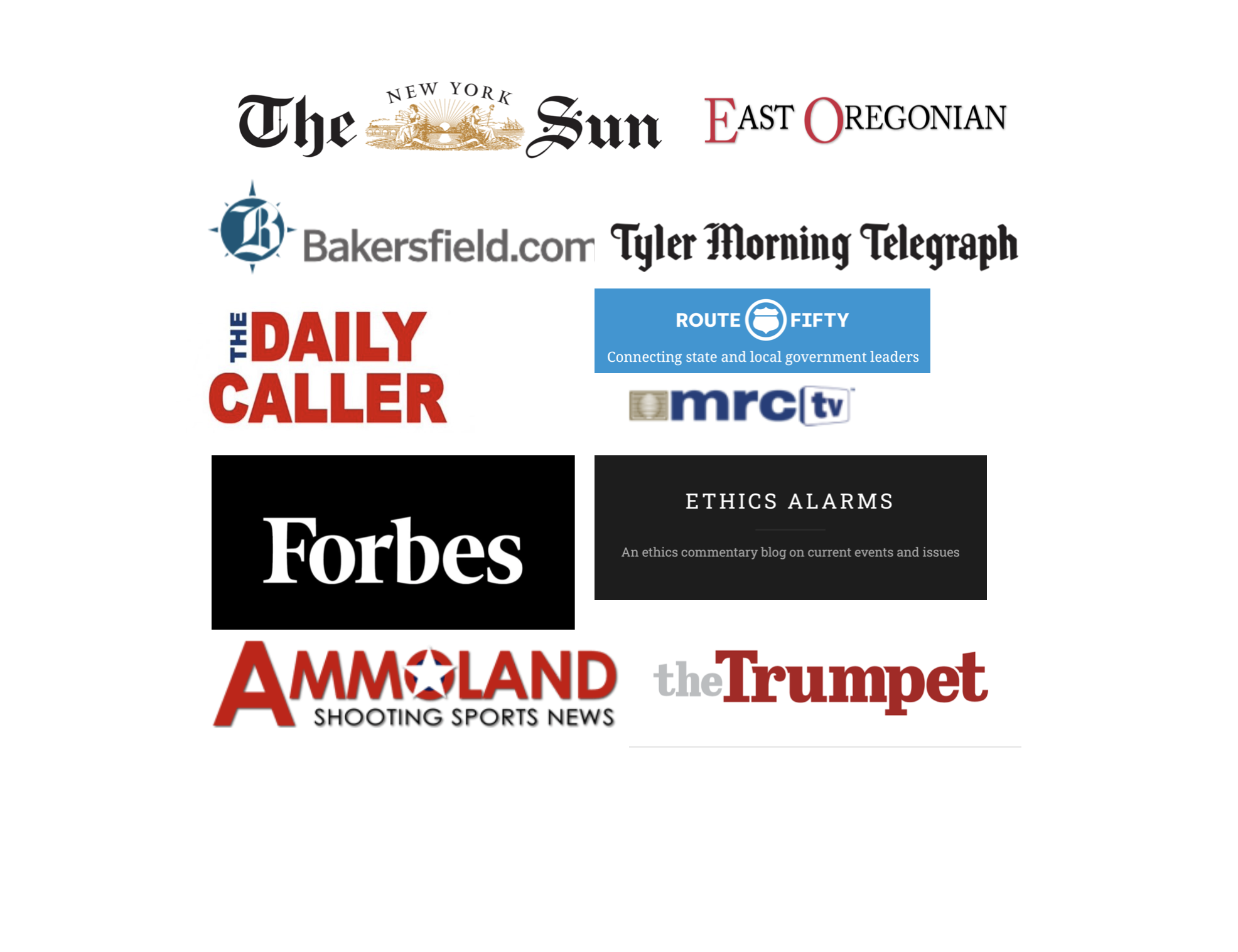 CPRC in the News: Forbes, Daily Caller, New York Sun, Media Resource Center, and many more