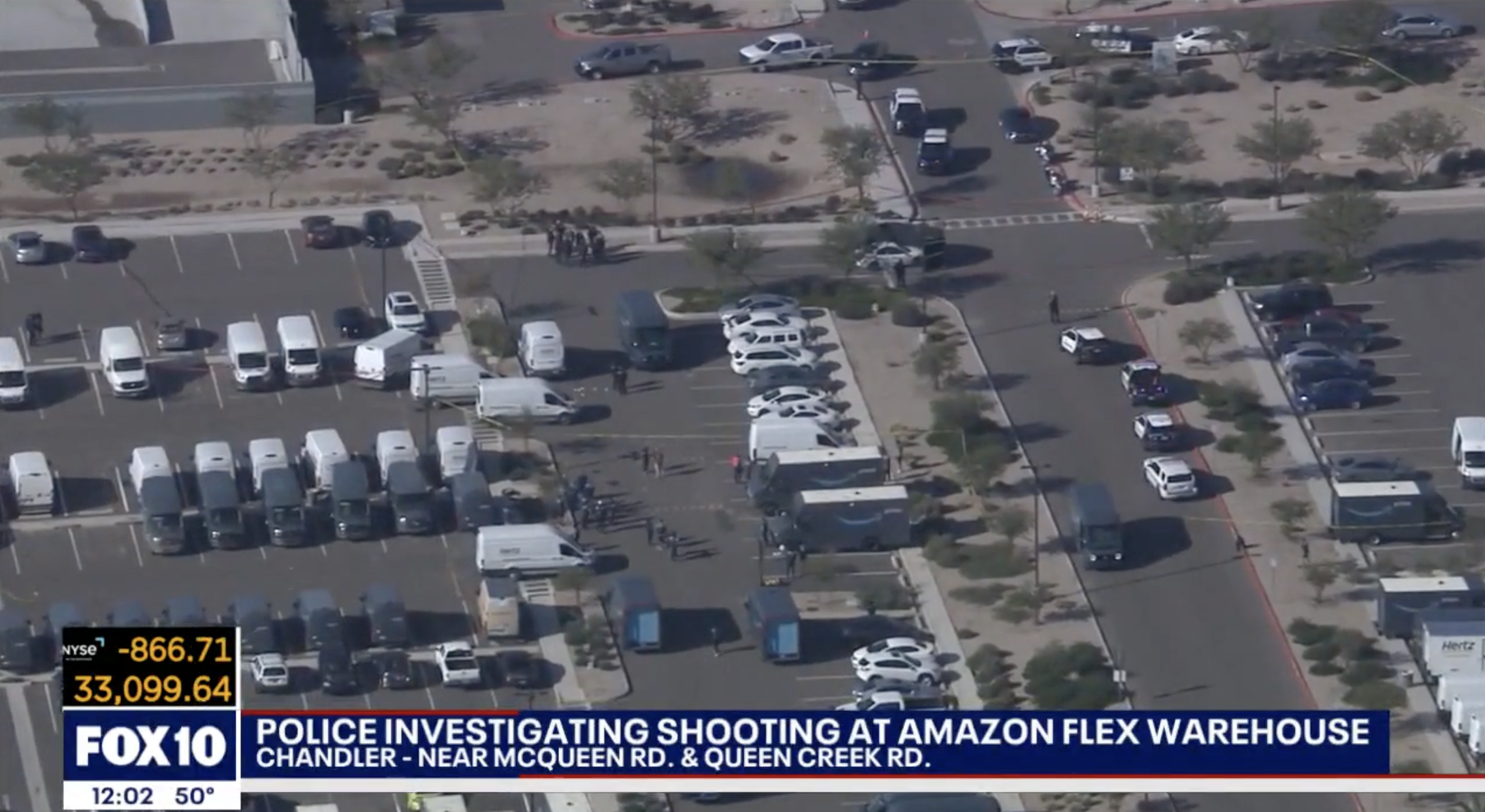 “Good Samaritan” Armed Amazon employee stops shooter who opened fire at Arizona facility, police say “likely preventing further bloodshed”