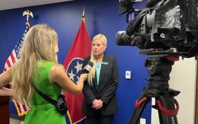 Nikki Goeser at Press Conference at the Tennessee State Legislature’s Special Session on Gun Control