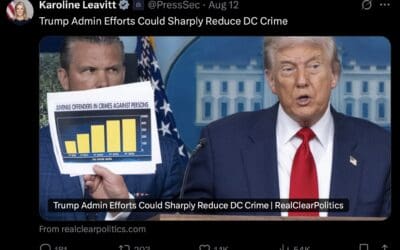 Karoline Leavitt Retweeted One of Our Opinion Piece on Trump Federalizing DC’s Police Force