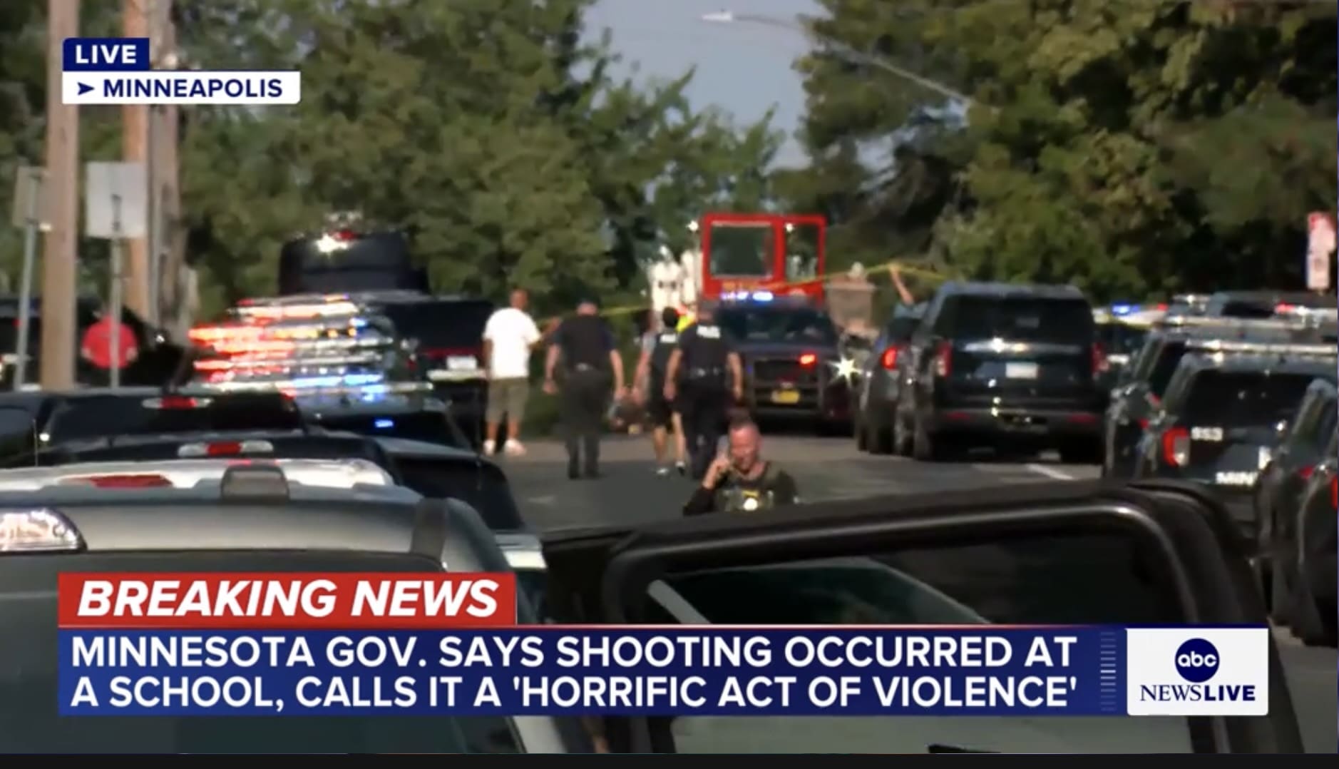 Minn School Shooting Aug 27 2025