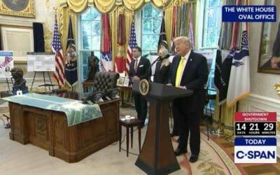 President Trump and FBI Director Hold News Conference, Part Discussing Gun Control and How the Administration is Investigating National Reciprocity for Concealed Carry