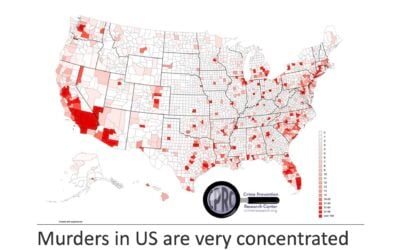 Our Research on Murders Being Extremely Concentrated in Tiny Areas of the US Goes Viral on Social Media, Also Covered on the Dan Bongino Show