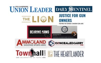 CPRC in the News: Union Leader (New Hampshire), Daily Sentinel (New York), Townhall, The Heartlander, Bearing Arms, and much more