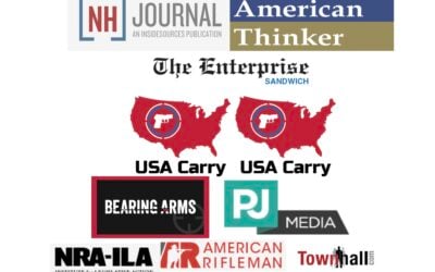 CPRC in the News: NH Journal, American Thinker, Townhall, The Enterprise, Bearing Arms, and More