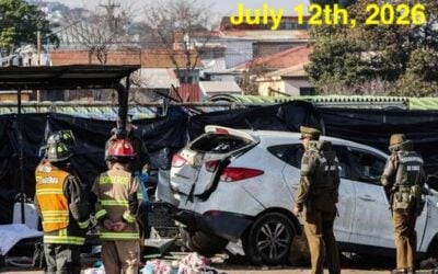 Driver plows into people at a street festival Sunday in Chile, killing at least six, another seven injured