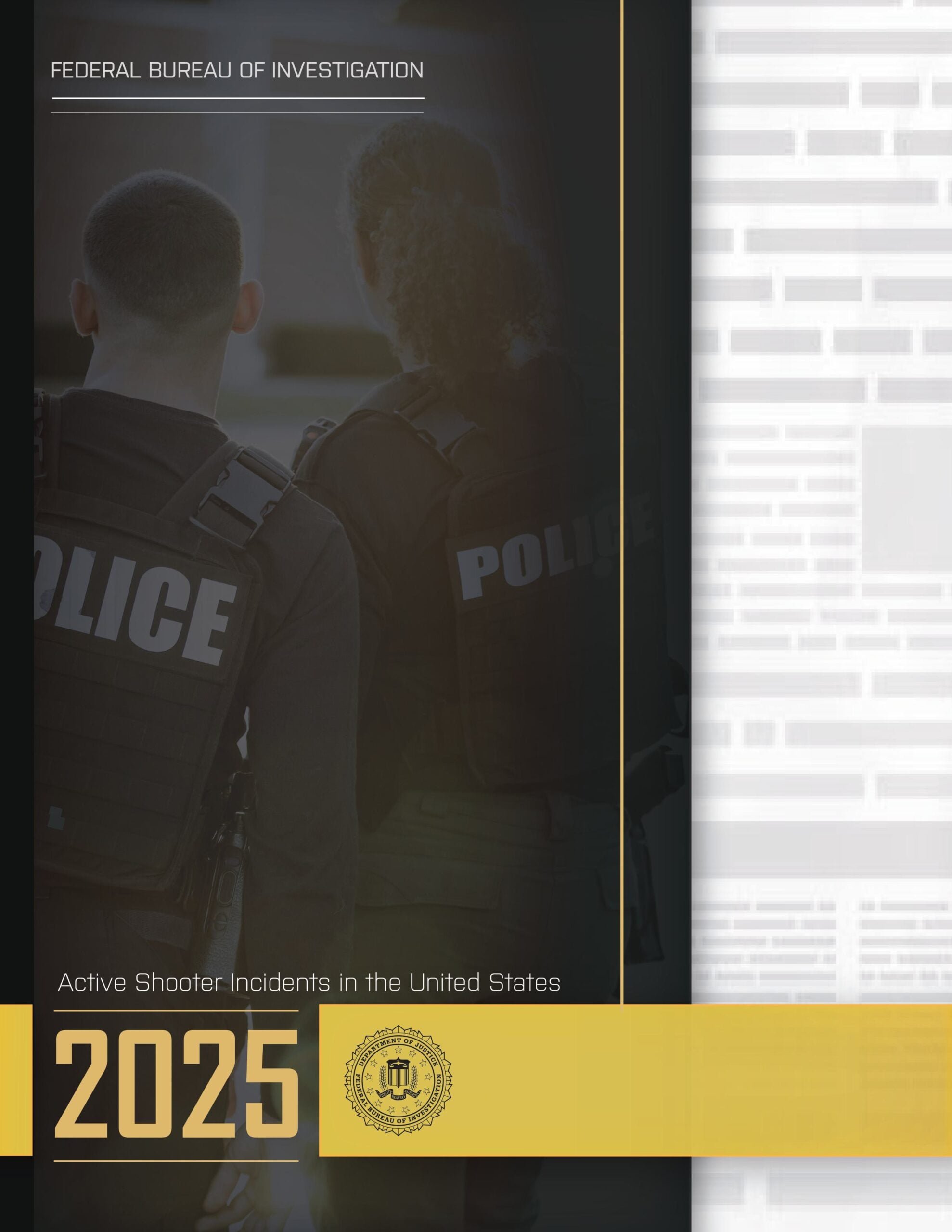Active Shooter Incidents in the U.S. 2025