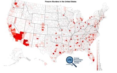 New Research: The worst 2% of U.S. counties produce an even larger share of firearm murders than of murders overall. Those counties account for 53% of all murders but 57% of firearm murders. U.S. murders are concentrated far more heavily than Canada’s and Australia’s.