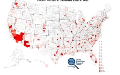 New Research: The worst 2% of U.S. counties produce an even larger share of firearm murders than of murders overall. Those counties account for 53% of all murders but 57% of firearm murders. Most in heavily Democrat controlled areas. U.S. murders are concentrated far more heavily than Canada’s and Australia’s.