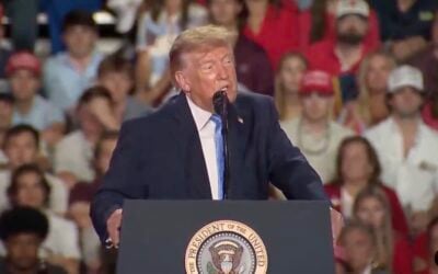 Trump announces the record drops in felony violent crime and property crime in 2025